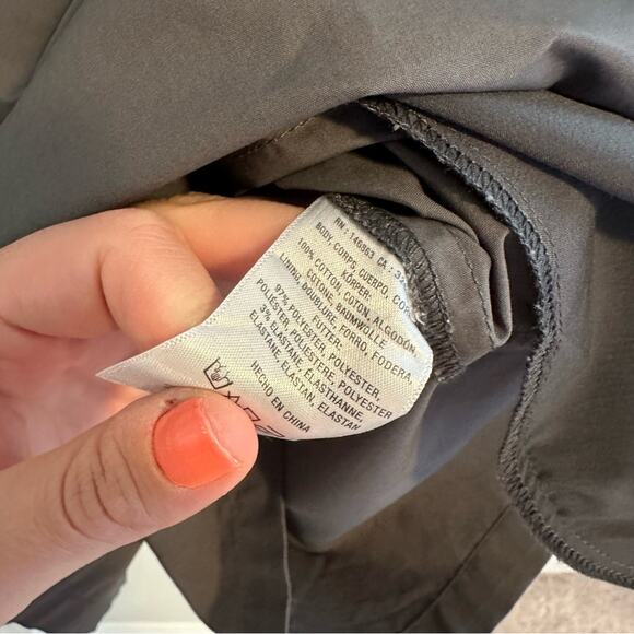 Anthropologie Mare Mare Charcoal Gray Romper Cotton XS - Picture 7 of 13